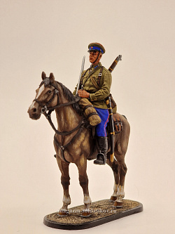 Красноармеец квалерист, 1939-43 гг, СССР, 54 мм, Студия Большой полк (БП0549.14.01.54) (БП0549.14.01.54)