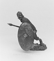 Миниатюра из олова 54044А СП Легионер вспомогательной когорты XXIV легиона, I-II вв. н.э. Солдатики Публия - фото