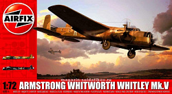Сборная модель из пластика Самолет Armstrong Whitworth, Whitley Mk.V (1/72) Airfix (8016 А) (8016 А)