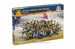 Солдатики из пластика ИТ British Infantry and Sepoys (1/72) Italeri