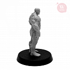Сборные фигуры из смолы Posthuman Neowarrior, 28 мм, Артель авторской миниатюры «W»