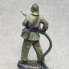 Миниатюра из олова Боец пожарной охраны, 54 мм, Студия Большой полк (ИЛ2459.14.01.54) (ИЛ2459.14.01.54)