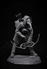Сборная миниатюра из смолы Охотник за...75 мм, TRILOKA MINIATURES - фото