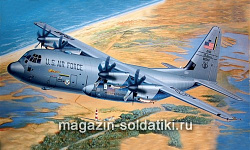 Сборная модель из пластика ИТ Самолет C-130J Hercules II (1/48) Italeri