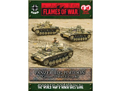 Сборная модель из металла Panzer IIIG x3 (15мм) Flames of War - фото