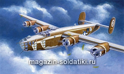 Сборная модель из пластика ИТ Самолет B-24D Liberator Assembly Ship (1/72) Italeri (1285) (1285)