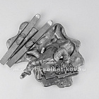 Миниатюра из олова Старший лейтенант пограничных войск СССР, 1939-40 гг. 54 мм, Магазин Солдатики