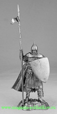 Миниатюра из металла Русский воин конца XIV в., 54 мм Новый век - фото
