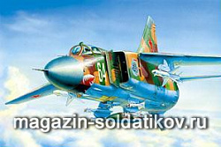 Сборная модель из пластика Самолет «МиГ-23МЛД» (1/72) Звезда