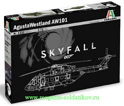 Сборная модель из пластика ИТ Вертолет AW101 Skyfall (1/72) Italeri (1332) (1332)