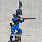 Австрийский егерь 1809-15 гг., 54 мм, Студия Большой полк (ИЛ2558.12.08.54) (ИЛ2558.12.08.54)