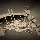 Сборная миниатюра из смолы Пикник, 54 мм, TRILOKA miniatures (TLK-54-029) (TLK-54-029)