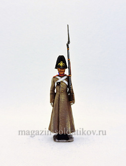 Миниатюра из олова Русский гренадер 1846-56 гг., 54 мм, Студия Большой полк (ИЛ0125.12.02.54) (ИЛ0125.12.02.54)