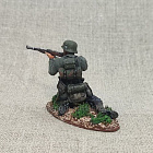 Миниатюра из олова Стрелок Вермахта, 1941-42 год, 1943-45. СССР, 54 мм, Студия Большой полк (ИЛ1295.14.03.54) (ИЛ1295.14.03.54)