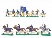 РСЛ004 Армия Карла XII. Северная война (набор в росписи), Большой полк