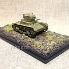 Масштабная модель в сборе и окраске Т-26 с цилиндрической башней, 1/72 (Q208-115) (Q208-115)