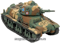 Сборная модель из пластика H-35/39 Hotchkiss x 3 (15мм) Flames of War (FR020) (FR020)