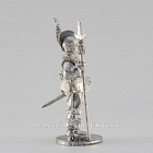 Сборная миниатюра из смолы Офицер с протазаном, стоящий, 28 мм, Аванпост