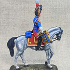 Миниатюра из олова Трубач гвардейских конных гренадер, Франция 1805-15 гг., 54 мм, Студия Большой полк (ИЛ2380.12.03.54) (ИЛ2380.12.03.54 )