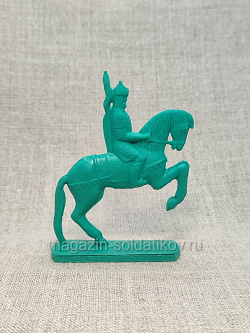 Солдатики из пластика Русский дружинник (зеленый), Воины и битвы (CN184) (CN184)