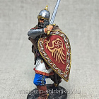 Миниатюра из олова Боярин Евпатий Коловрат, 54 мм, Студия Большой полк (ИЛ2352.07.03.54) (ИЛ2352.07.03.54)