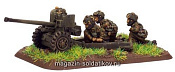 Сборная модель из пластика British Airborne 6pdr (x2) (15мм) Flames of War - фото
