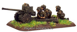 Сборная модель из пластика British Airborne 6pdr (x2) (15мм) Flames of War (BR512) (BR512)
