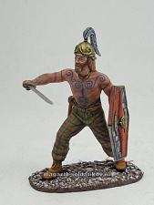 Миниатюра в росписи Кельтский воин, 54 мм - фото