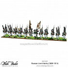 Сборные фигуры из пластика Russian Line Infantry 1809-1814 28 mm Warlord (302012201) (302012201)