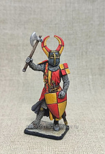 Миниатюра в росписи Бурхард фон Венген XIII век, 54 мм, Студия Большой полк - фото