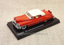 CADILLAC CLOSED CONVERTIBLE 1953 красный с белым тентом 1:43, Vitesse (Q307-142) (Q307-142)