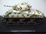 Масштабная модель в сборе и окраске Д Танк M4A3 105mm 8th Tank Battalion, 4th Armored Division, France 1944 (1/72) Dragon - фото