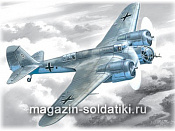 Сборная модель из пластика Avia B-71. Бомбардировщик германских ВВС II МВ 1/72 ICM - фото