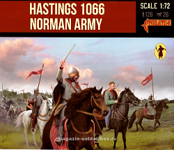 Солдатики из пластика Hastings 1066 Norman Army (incl. old 085, M001, M002) (1/72) Strelets (910) (910)