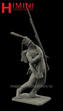 Сборная миниатюра из смолы Рядовой Лейб-гвардии Преображенского полка 1812 год (версия 2), 75 мм, HIMINI - фото