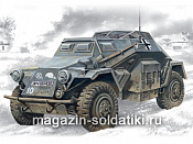 Сборная модель из пластика Sd.Kfz.260, Немецкий подвижный пункт связи (1/72) ICM - фото