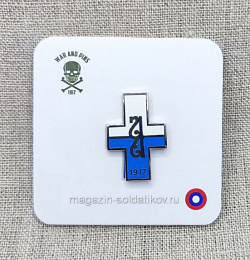 Значок «Крест Алексеевский» (версия 2) War and Pins
