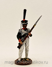 Миниатюра из олова Гренадер Таврического полка. Россия 1812-14 гг, Студия Большой полк - фото