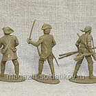 Солдатики из мягкого резиноподобного пластика Патриот, набор 6 шт, 1/32 Soldiers. Есть