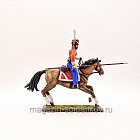 Миниатюра из олова Лейб-гвардии казак (конная фигура), 54 мм, Большой полк