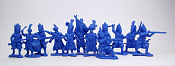Солдатики из пластика Набор солдатиков №26 «Турецкая армия», синие 1/32 Инженеръ Басевичъ - фото
