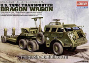 13409  Танковый транспортёр М26 "Драгон вагон" (1:72) Академия