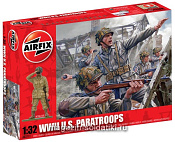 Солдатики из пластика А Американские парашютисты (1/32) Airfix - фото