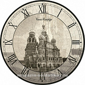 Сборная пазл-игрушка Часы «Спас» (с часовым мех.) Умбум - фото