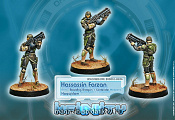 Сборная миниатюра из металла Хассассин Фарзан (Boarding Shotgun, Contender) Infinity - фото