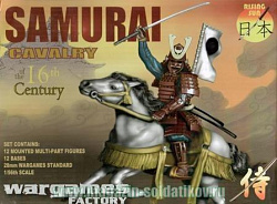 Сборные фигуры из пластика Кавалерия самураев, 28 mm, Wargames Factory