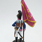 Знаменосец 4-го пех. полка фон Франкемона, Вюртемберг, 1811-12 гг., 54 мм, Soldanir (QF0409) (QF0409)