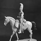 Сборная миниатюра из смолы Лейб-гвардии Жандармский полуэскадрон, Россия 1816-25 гг., 54 мм, Chronos miniatures (CHM-54394) (CHM-54394)