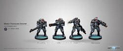 Сборная миниатюра из металла Morat Vanguard Infantry BOX Infinity