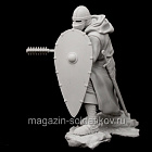 Сборная миниатюра из смолы За веру! 90 mm (1:20) Medieval Forge Miniatures (F-90-02) (F-90-02)